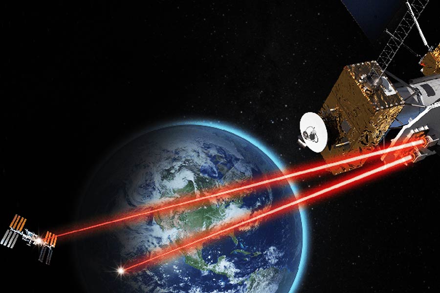 Laser Message For Earth Earth Receives Laser Beam Message From