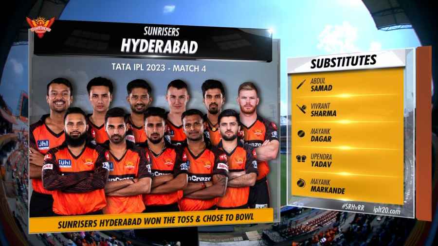 Indian Premier League Ipl Sunrisers Hyderabad Opt To Bowl Against