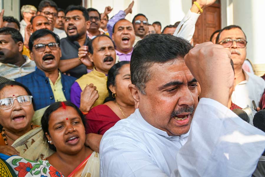 Suvendu Adhikari With Mamata Banerjee In Delhi Bengal Leader Of