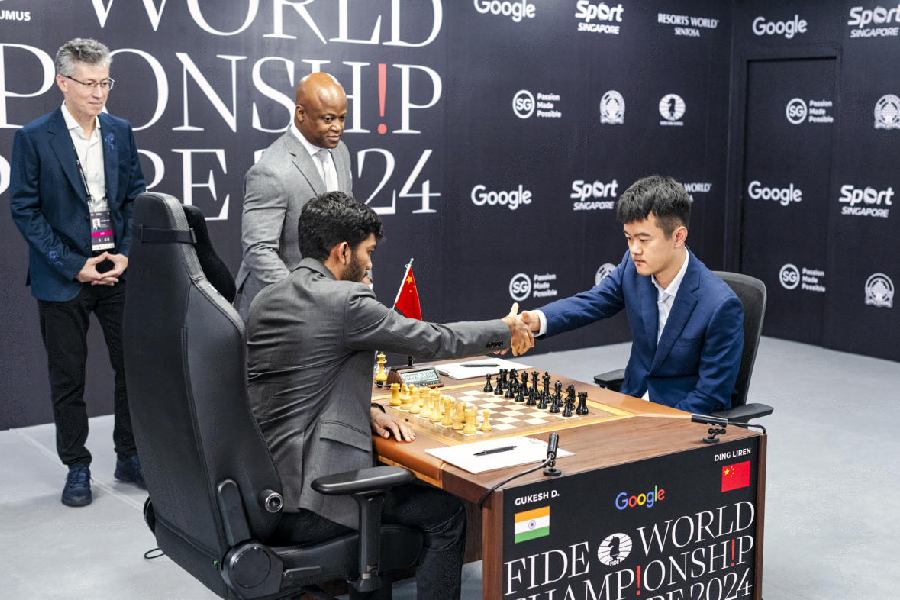 Chess D Gukesh Ding Liren Draw Fourth Game In World Chess