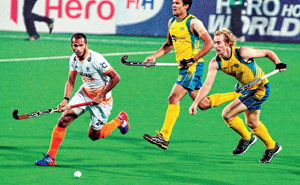 হকিতে সাত গোল খেয়ে বিদায় ভারতের