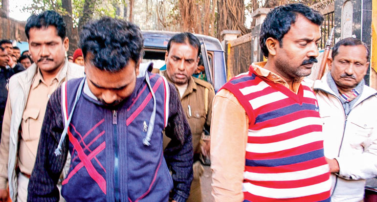 উর্দিতে রক্তের দাগ, খুনে ধৃত এনভিএফ কর্মী  