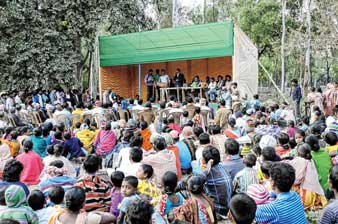 আদিবাসী এলাকার উন্নয়ন নিয়ে ক্ষোভ নয়া সংগঠনের