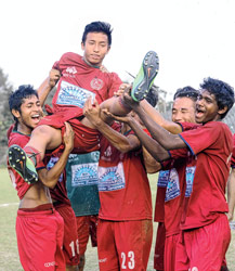 ছোটদের ডার্বিতে বাগানের বদলা