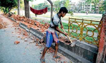 নয়া সাজে সেজে উঠছে শহরের তিনটি পার্ক