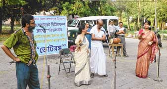 ট্যাবলো, পথনাটিকায় প্রচার প্রশাসনের