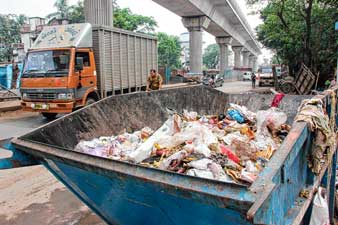 জোকায় জঞ্জাল অপসারণের নতুন পুর-পরিকল্পনা