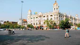 ভোটের শহরে বনধের চেহারা