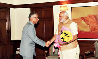 মোদী-দোভালের সঙ্গে বৈঠক নারায়ণনের