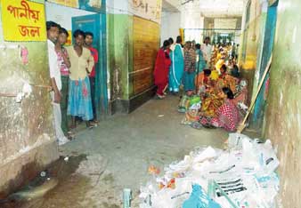 খরচই সার, পরিষ্কার হয় না হাসপাতাল