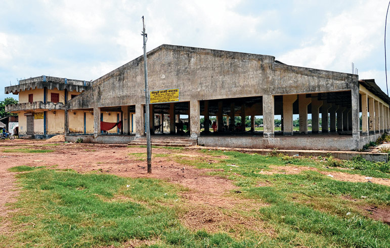 ভবন তৈরিই সার, প্রশ্ন উঠছে ভবিষ্যৎ নিয়ে