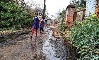 ক্ষোভ ছড়িয়েছে মানবাজারে