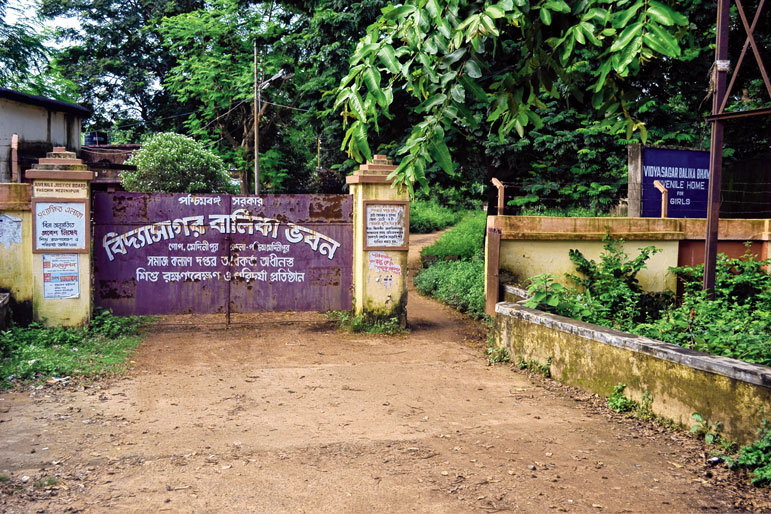 মেদিনীপুরের সরকারি বালিকা হোম। নিজস্ব চিত্র।