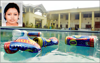 girl drowned to mysterical death, drug addiction may be the cause