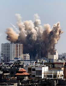 গাজায় ফের শুরু সংঘর্ষ, মৃত বেড়ে ১৯৪০