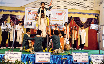 প্রতিবন্ধকতা জয় করেই এগোনোর সঙ্কল্প অনুষ্ঠানে