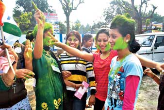 টিএমসিপি-র দুই গোষ্ঠীর টক্কর বাগদার কলেজে