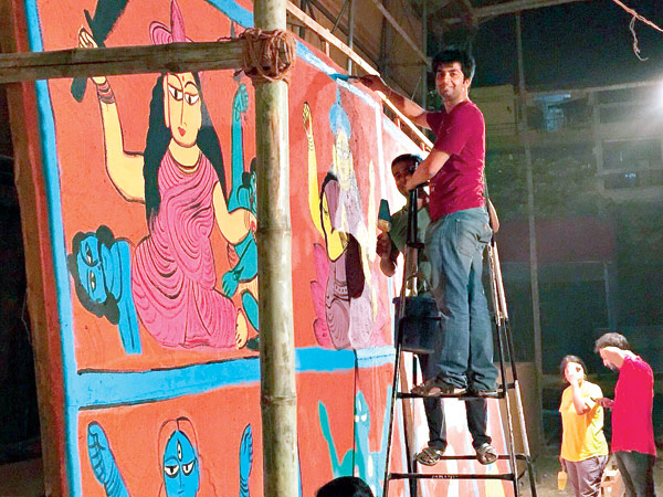 shortage and deficiency in corporate sponsorship for delhi durga pujas