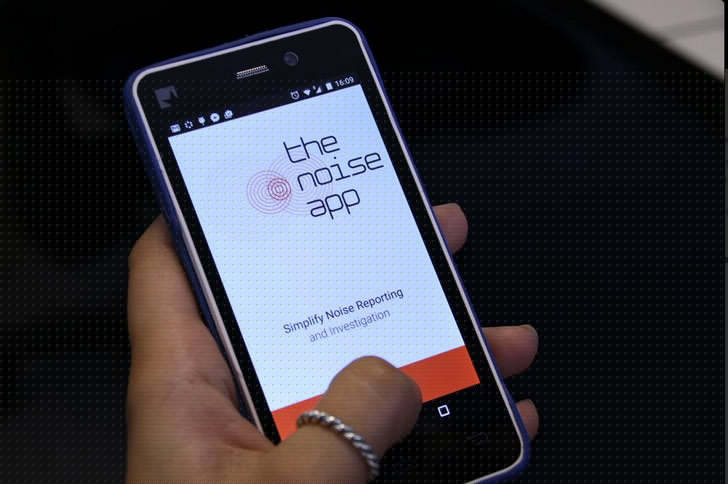 App to measure noise pollution