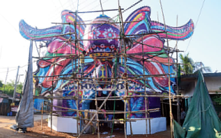 কম বাজেটেও টেক্কা দিতে প্রস্তুত ছোট পুজো