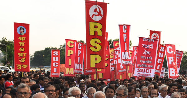 লড়াই বর্ধিত বামফ্রন্ট বনাম বৃহত্তর বাম ঐক্যের