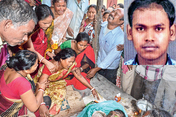 হলদিয়ার ইঞ্জিনিয়ারিং ছাত্রের অপমৃত্যু মালদহে, বিক্ষোভ