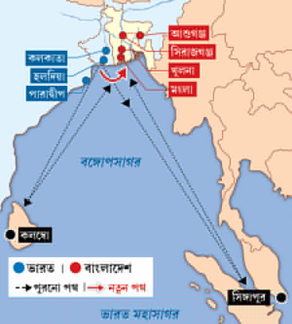 India-Bangladesh sign SOP, coastal shipping trade route between two countries is facilitated