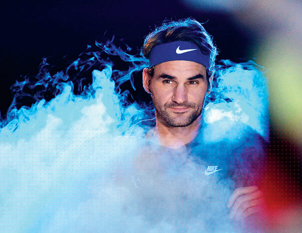 নতুন রূপে ফেডেরার