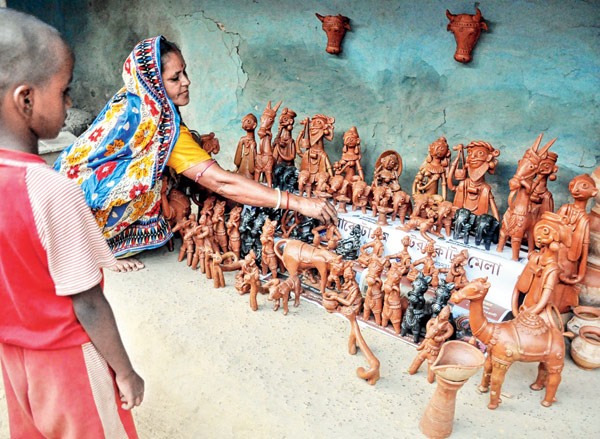 শুরু হল টেরাকোটা মেলা