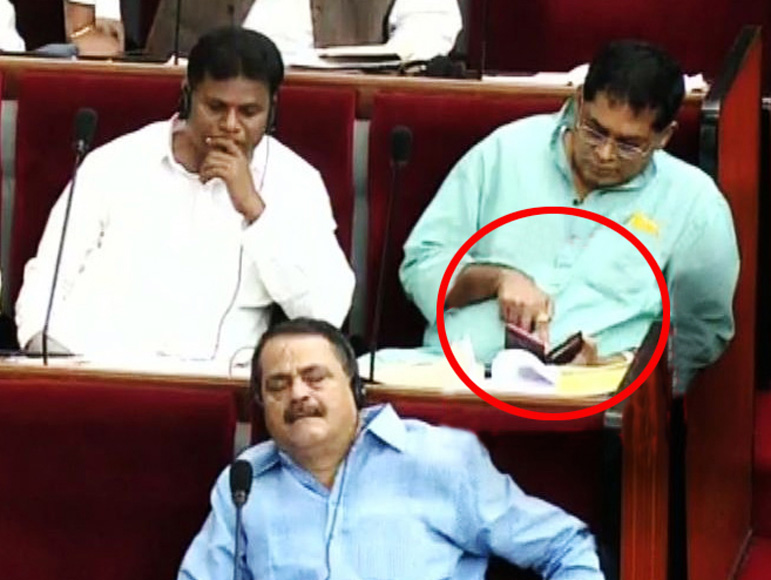 Odisha MLA Nabakishore Das suspended for wathcing porn inside Assembly dgtl