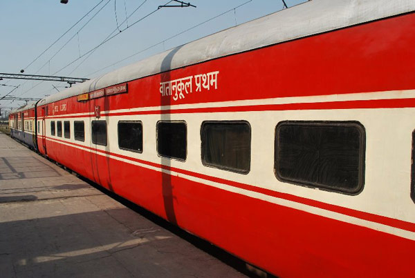 Rajdhani express escapes accident dgtl