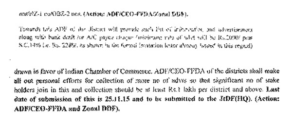 fish fair: officers are ordered to collect money