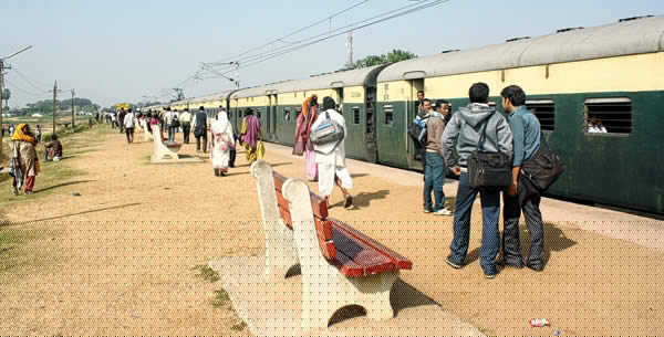 স্টেশনে সমস্যা