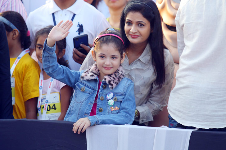 picture gallery of Harshaali, Darsheel in Mumbai Juniorthon dgtl