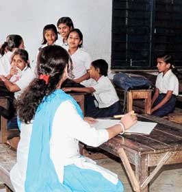 Sainthia school opened to celebrate Ambedkar birth anniversary 