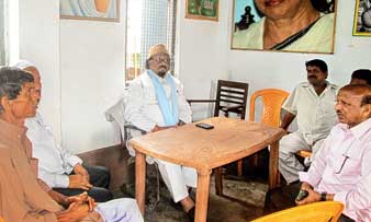 Minister keeps constant vigil on polling movement from party office