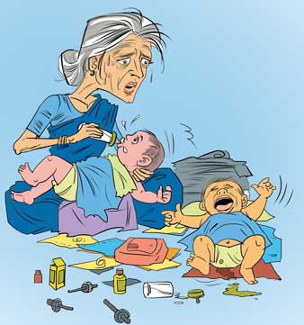 Harassed in second innings