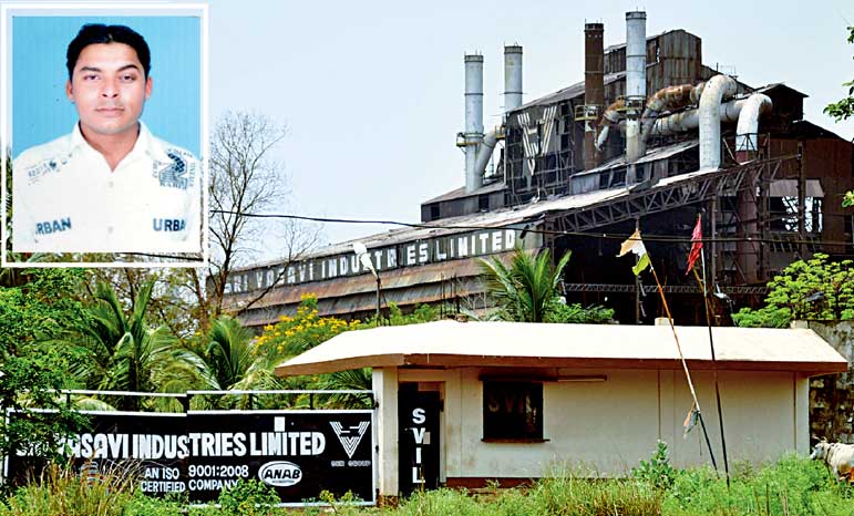 lock out in ferro alloy factory from six months worker committed suicide