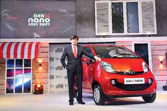 upgraded modified new Nano now within three lakh rupees