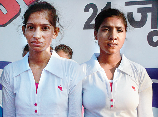 Bismillah and Reshma will teach yoga to Amit Saha