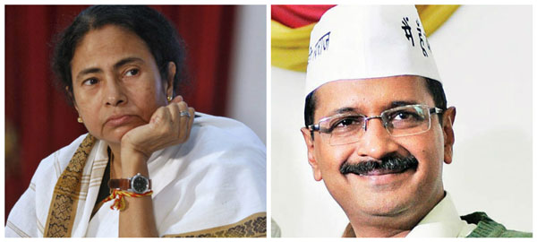 strategical yoga by kejriwal and mamata defeats left and cong