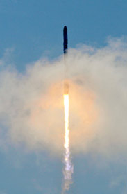 nasa rocket blasted at florida