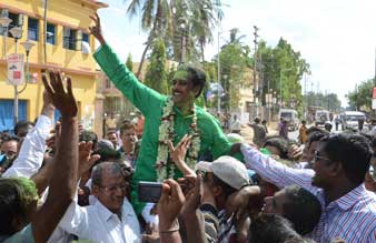 Trinamool formed municipal board at Kharagpur