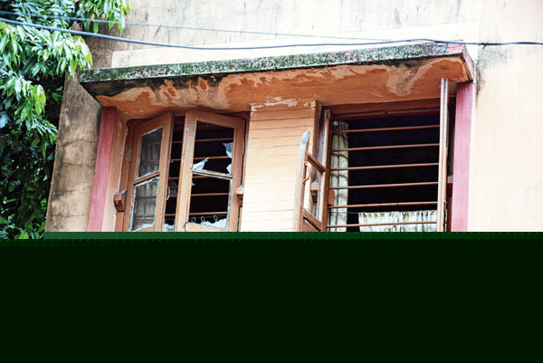 Group clash of Trinamool at Durgapur