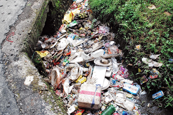 Poor drainage system at Jalpaiguri