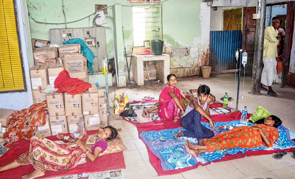 malda zilla parisad allegedly failed to achieve the target of health insurance