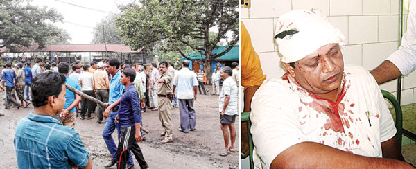 Trinamool worker beaten up by BJP supporter