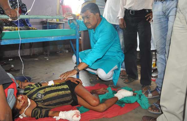 three children injured by can bomb at chuchura