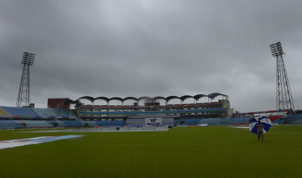 chittagong test ended in draw for continuous rain