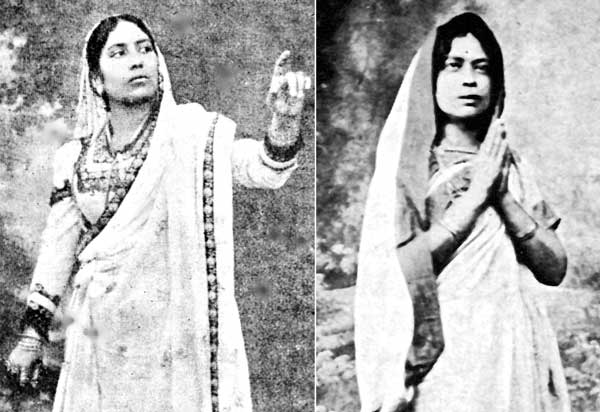 ছবি: তারাসুন্দরী ও কুসুমকুমারী
